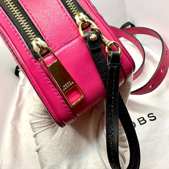 EUC Marc Jacobs Diva Pink Distressed Leather The Box 23 Crossbody Bag - Picture 9 of 17